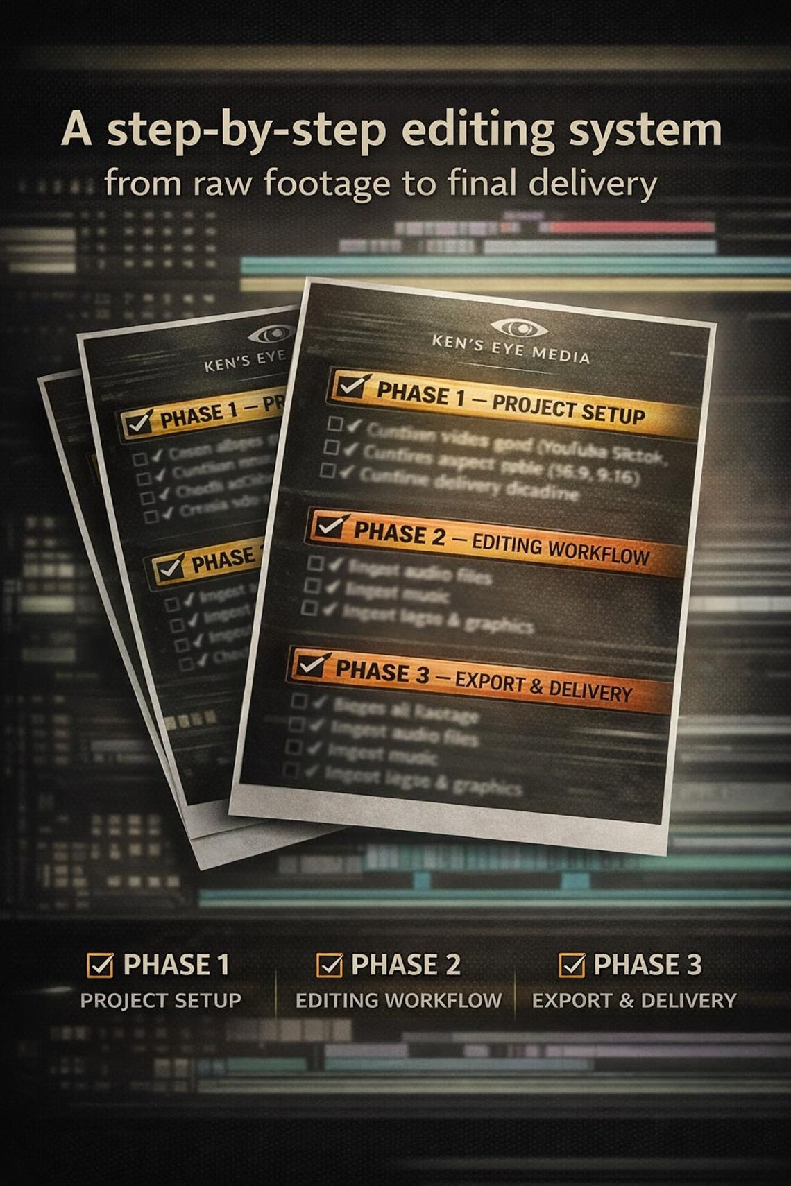 The Editor’s Checklist – Video Editing Workflow for Youtubers ...