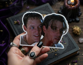 Scream 1996 Billy Stu Bloody Reveal Sticker – Horror Slasher Vinyl Decal