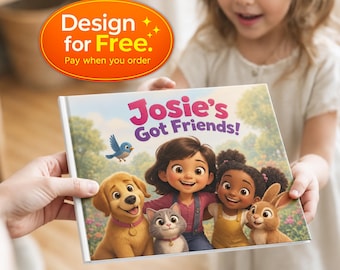 Personalized Children's Book with Photos | Custom Kids Storybook with AI Images | Birthday Gift for Kids | Child's Name in Story