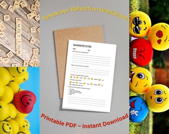 Behaviour Reflection Worksheet