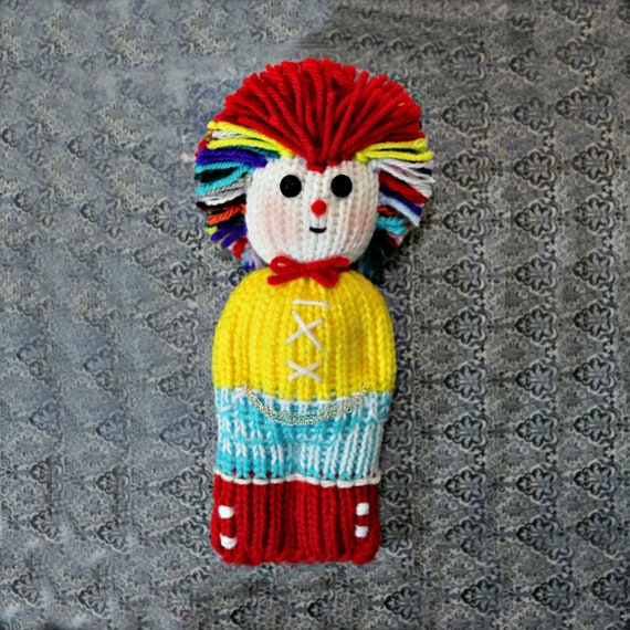 knitted dolls for charity