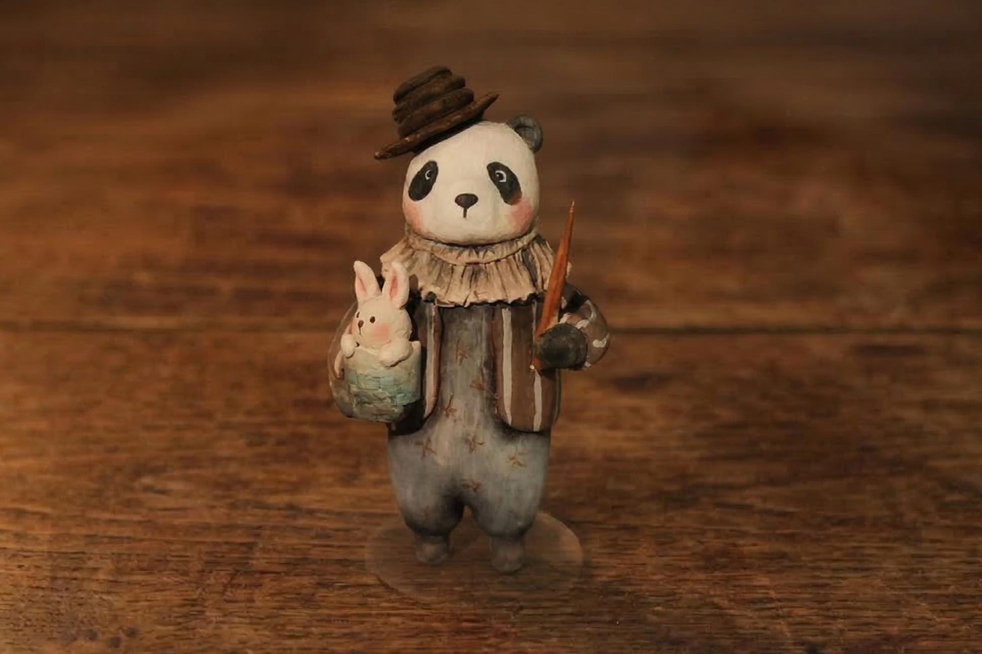 Magician Figurine - Etsy