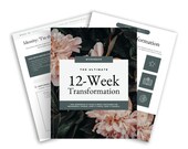 108 Pages Life Coach transformation Workbook, Coaching Programs, Goal Setting, Habit Tracking & Personal Growth. Self Fitness/Wellness guide