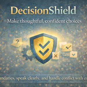 DecisionShield – AI Decision Support Tool | Clear Thinking, Risk Analysis & Confident Choices for Professionals
