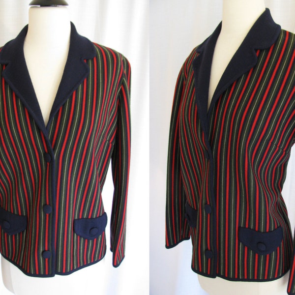 Vintage 1960s Blazer - Gino Paoli Made in Italy Wool Blazer