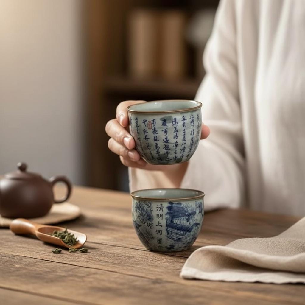 Qinghua porcelain - Etsy 日本