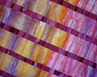 Sunset Delight Art Quilt