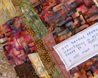 Rumi Love Note Quilt