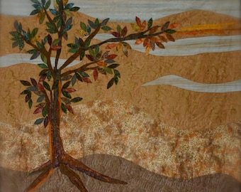 Tree of LIfe Chuppah Wedding Quilt - Custom Designed/Made-to-Order