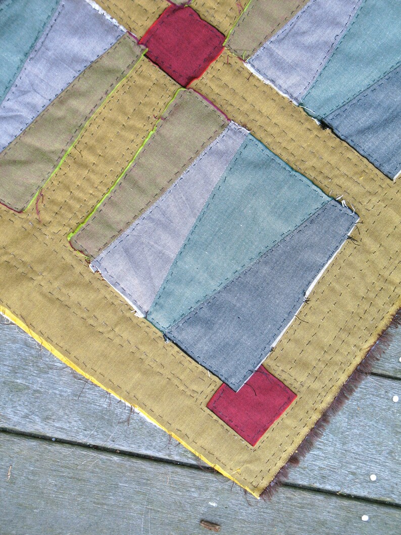 Primitive Modern Quilt image 2