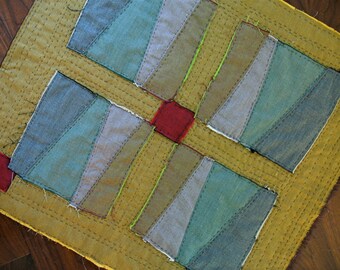 Primitive Modern Quilt