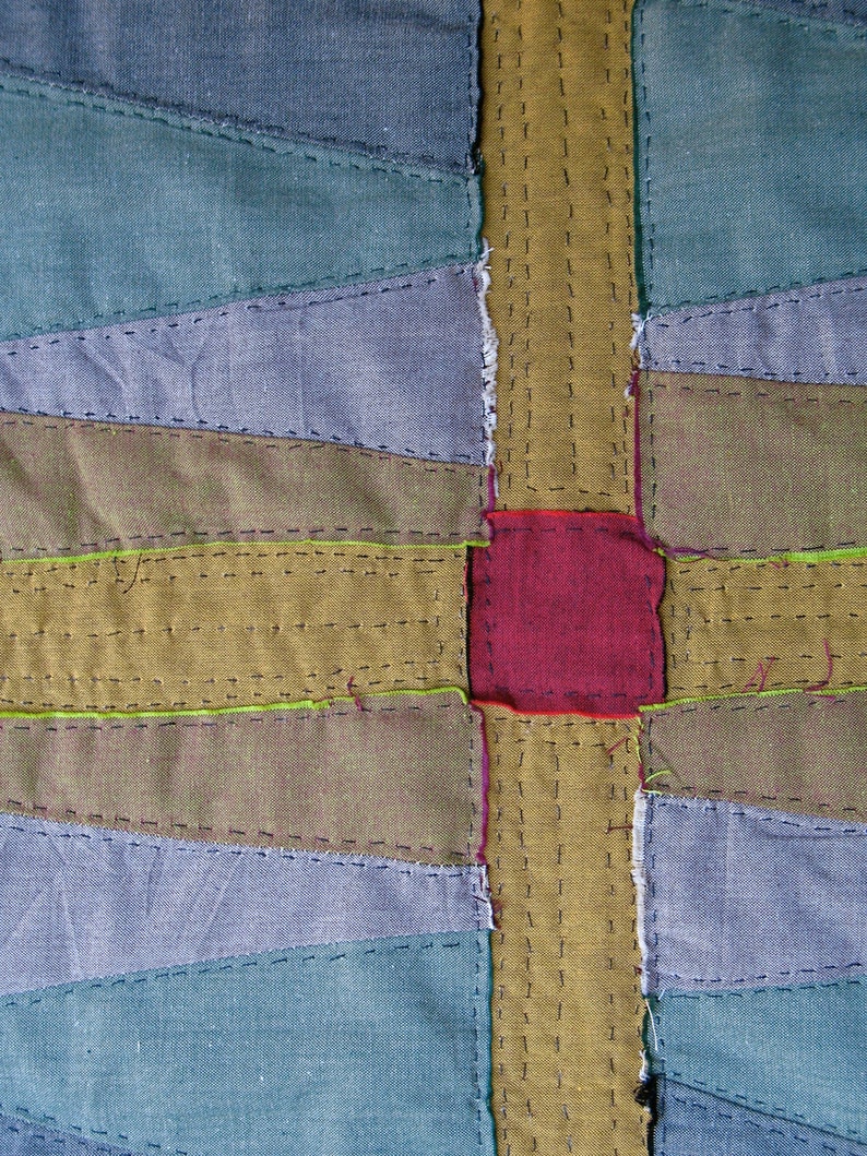 Primitive Modern Quilt image 4