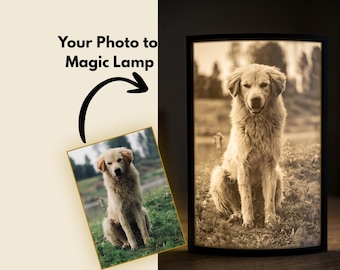 Made to Order Custom Photo Lamp Lithophane night light