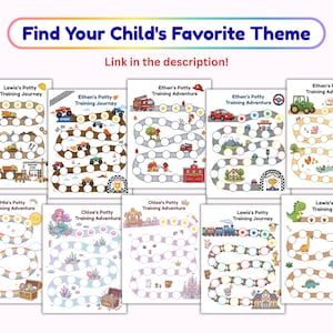 Construction Potty Training Chart, Printable Toddler Boy Toilet Visual Schedule, Editable Truck Reward System image 9