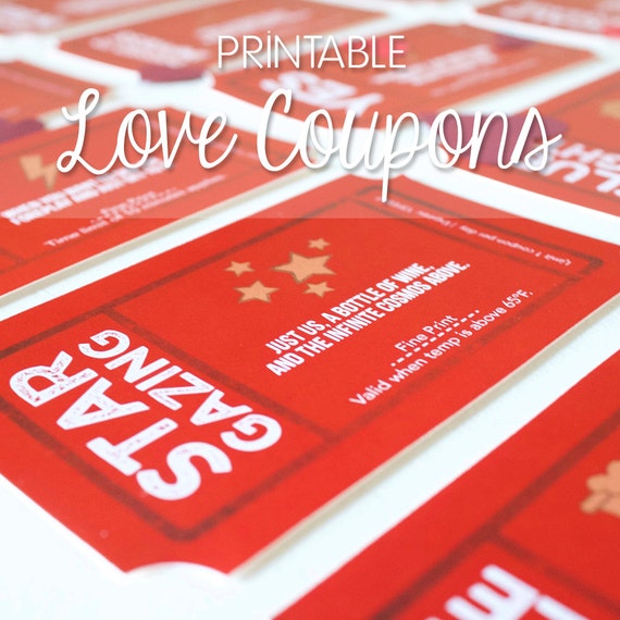 Love Coupons Etsy