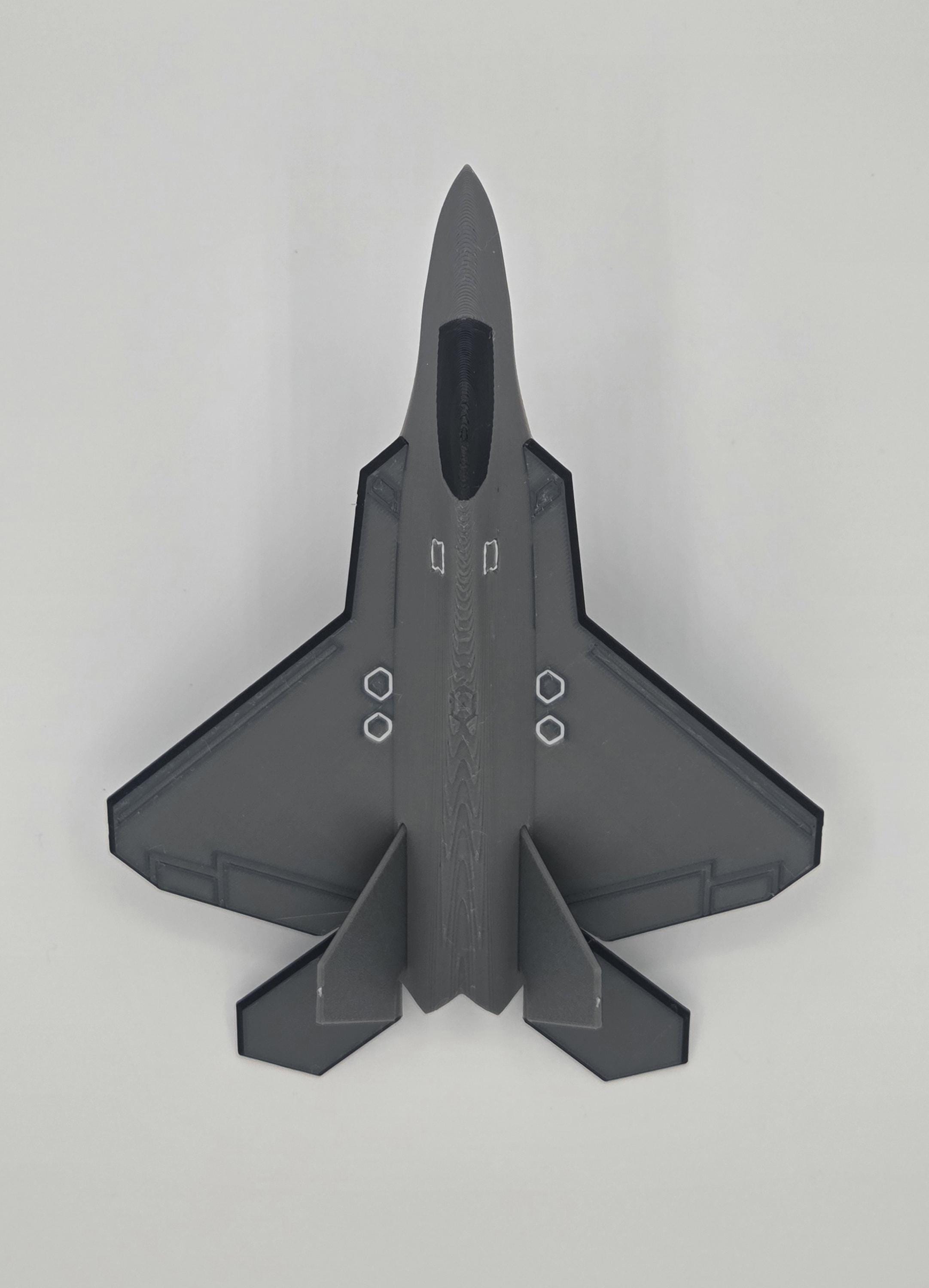 F 22 Raptor Display Model F-22 Raptor 3D Printed Model Kit - Etsy