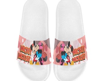 Cartoon Mouse Mickey Lightweight Footwear Custom Slides Sandals