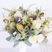 ashleeford437 reviewed Rustic bouquet, sola and silk flowers wedding bouquet. Mauve, cream bouquet.  Thistle, sola, wildflowers, gumnuts, eucalyptus foliage