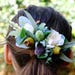 georgial22 reviewed Silk flower hair comb. Roses, thistle flower, gumnuts, eucalyptus, wildflowers. Hair flowers for wedding, bridal, photoshoot, party, races