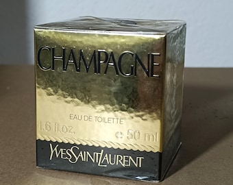 YSL CHAMPAGNE Edt. 50ml. Splash vintage Raro