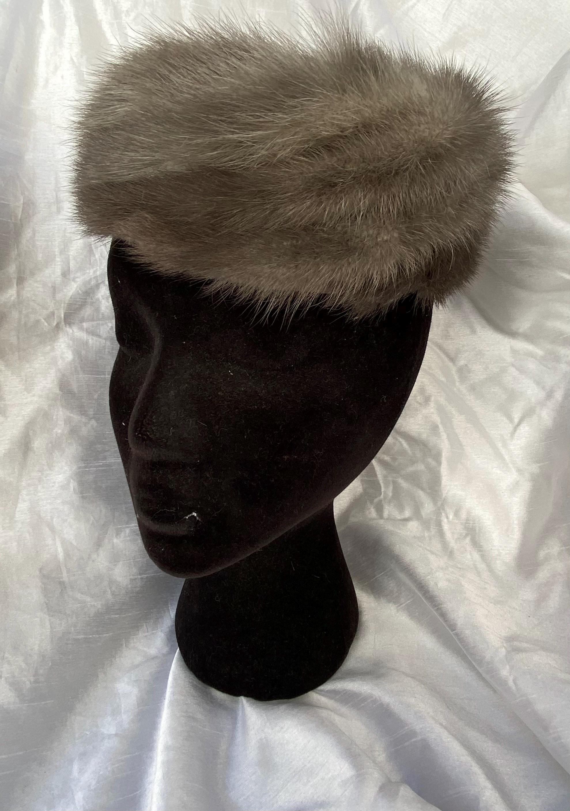 Vintage Mink Hat from Lazarus in Columbus, Ohio Vintage Lazarus Hat - Etsy main image 2