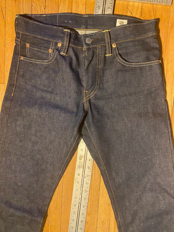 511 Levi's Strauss Redline W29 White Oak Cone Denim Jeans 