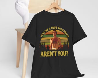 Camiseta "Un pez llamado Wanda", camiseta vintage "Eres un auténtico vulgar", camiseta unisex con citas de películas