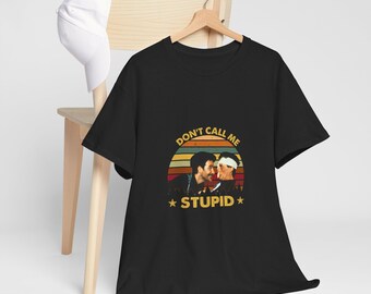Camiseta unisex vintage para hombre "Un pez llamado Wanda: No me llames estúpido" MO10