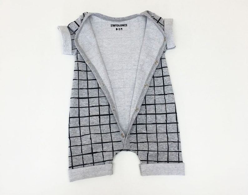 Baby Boy Outfit Gender Neutral Baby Baby Rolled Hem Romper 0-3 Months Baby Shortalls Baby Summer Clothes Newborn Baby Romper