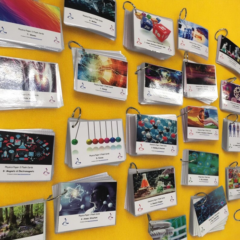 GCSE Revision Flash Cards - AQA Physics P1.2 Electricity - Etsy Canada