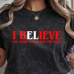 I Believe Mike's Theory El png, Storyteller and Mage Strange style things 3 Waterfalls Shirt st5 (Digital Download)