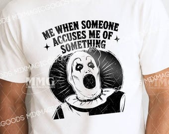Funny Ghostface Halloween PNG, When You're the Problem But You're Also Adorable PNG, Spooky Sublimation Design Download