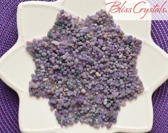 5 gm Parcel Grape Chalcedony Agate Puff Balls aka Amethyst Orb Purple Bliss #GA25