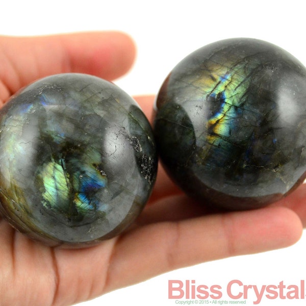 1 Large LABRADORITE SPHERE 49 mm Polished Stone Crystal Healing Crystals and Stones #S1