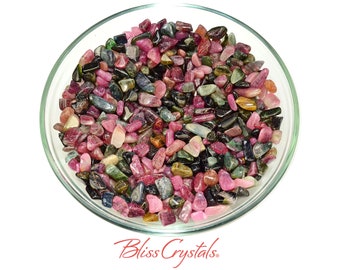 10 gm XS mix Tourmaline Tumbled Stones grade A, Healing Crystal and Stone for crafts #MT50