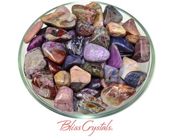 1 SUGILITE + Bustamite + Richterite Tumbled Stone Healing Crystal and Stone #ST43