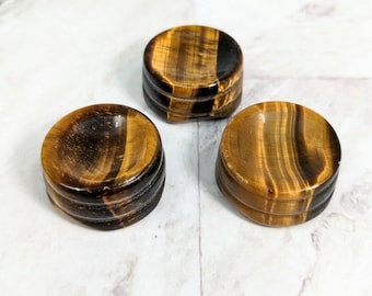 Gold Tigers Eye 1" Sphere Holder #LV2330