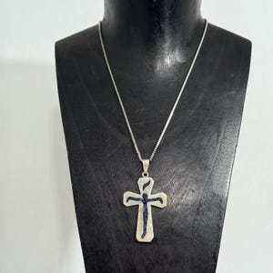 Mexican silver taxco cross necklace - Etsy 日本