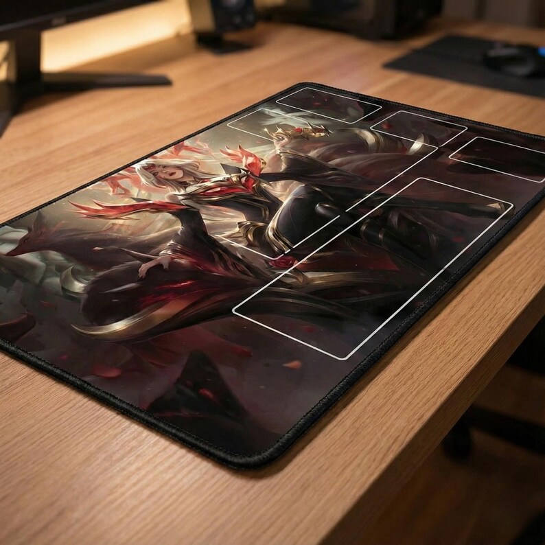 Ahri Riftbound 2XKO Playmat 24x14