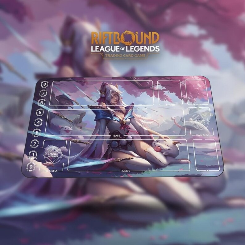 Ahri Riftbound Playmat | League of Legends 2XKO TCG Desk Mat - Etsy Canada