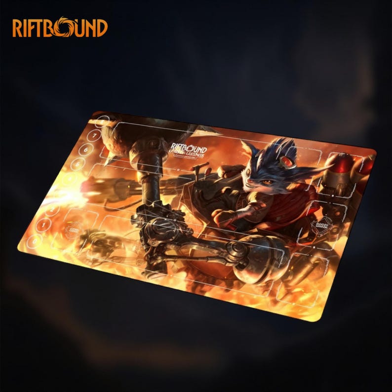 Riftbound League of Legends Playmat | TCG Gaming Mouse Pad - Etsy