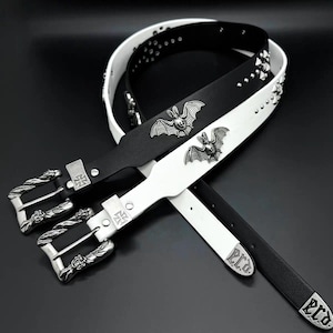 Mens White Belt Y2k - Etsy