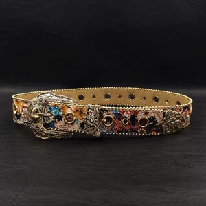 Vintage Floral Belt - Etsy UK display picture 2