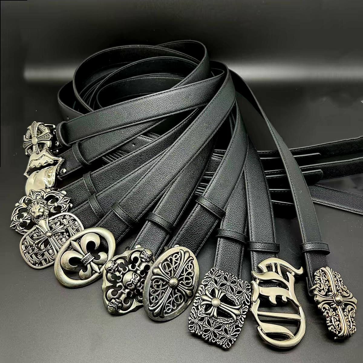 Chrome Heart Belt - Etsy UK