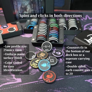 MTG Spinning Clicky Counter - Helpful Tool For Tracking in Magic the Gathering