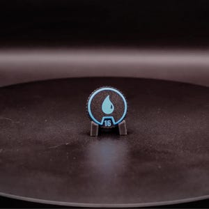 MTG Spinning Clicky Counter - Helpful Tool For Tracking in Magic the Gathering Blue