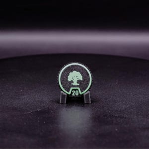 MTG Spinning Clicky Counter - Helpful Tool For Tracking in Magic the Gathering Green