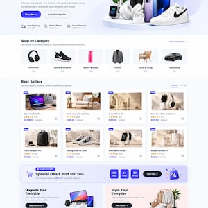 Tema ShopNex Pro para WordPress | Modelo para loja WooCommerce (Download digital)