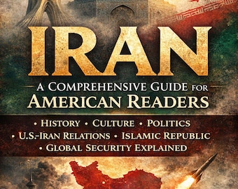 Iran Buch PDF | Verstehen der Iran-Politik und -Geschichte | US-Iran Beziehungen erklärt | Mittlerer Osten Geopolitk Ratgeber | Digitaler Download