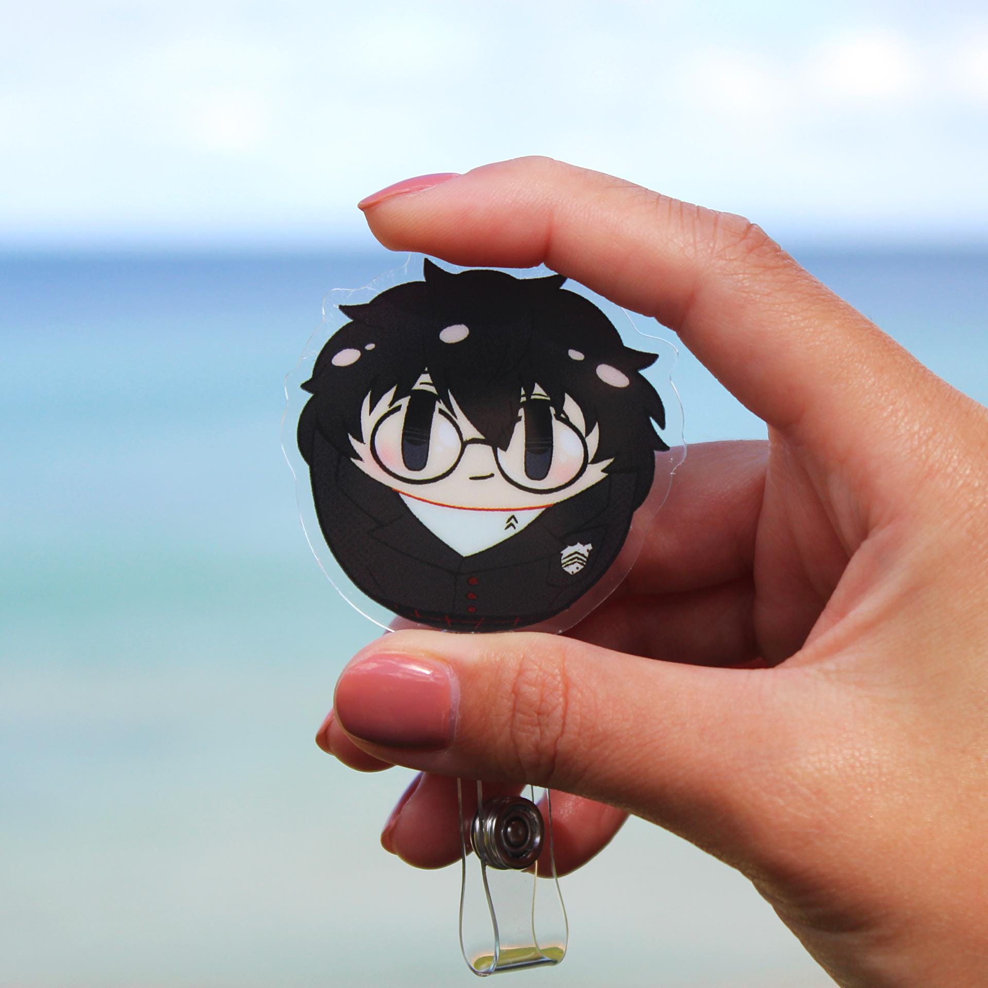 PERSONA 5 - Gorb and Jokorb Badge Reels - Etsy